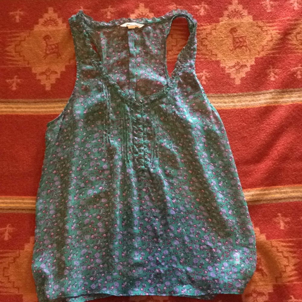 Green FlorAl American Eagle Tank - 8